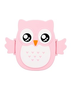 Ланч бокс OWL pink 16 см Fun