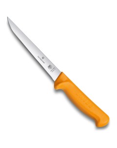 Нож обвалочный лезвие 16 см прямое жёлтый Victorinox