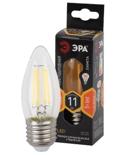 Лампа F LED B35 11w 827 E27 Era