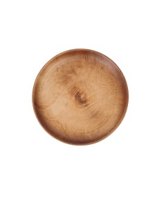 Тарелка из натурального кедра Mаgistrо d 23 см цвет коричневый Magistro