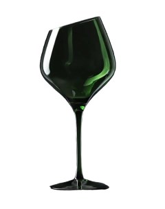 Бокал для вина Иллюзия 540 мл 10x24 см цвет зелёный Magistro