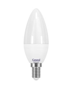 Лампа LED 8W E14 2700 свеча General