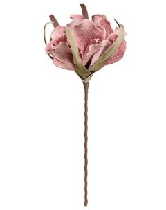 Цветок искусственный Пион весенний из фоамирана 50 см Вещицы