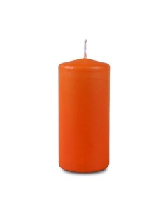 Свеча декоративная завод 40x90 см оранжевая Омский свечной