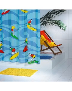 Штора для ванных комнат Maui цветной 180200 Ridder