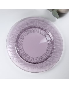 Тарелка обеденная Французская лаванда d 27 см цвет фиолетовый Magistro