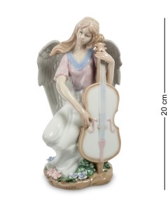 Статуэтка ангел Волшебная виолончель JP 16 14 Pavone