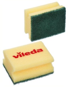 Губки для мытья посуды professional абразивные 95х70х45 мм 10 штук в упаковке Vileda
