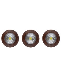 Фонарь подсветка светодиодный Pushlight 3Pack комплект из 3 ех шт Rev ritter