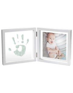 Фоторамка Baby Art двойная прозрачная Baby style с отпечатком краской Sima-land