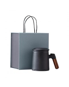 Фарфоровая чашка для чая Zesee Selected Ceramic Tea Cup Black Xiaomi