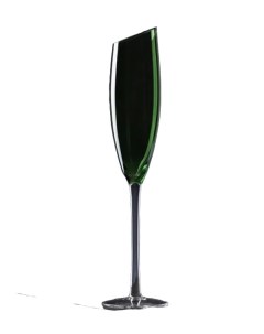 Бокал для шампанского Иллюзия 160 мл 5 5x27 5 см верх зелёный Magistro
