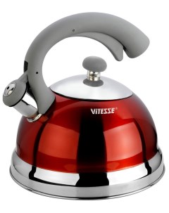 Чайник для плиты VS 1116 Red 2 5 л Vitesse