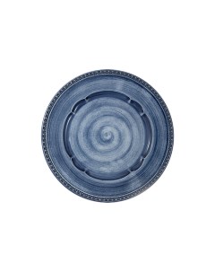 Тарелка обеденная Augusta синяя 27см керамика MC F566200328D1381_ Matceramica