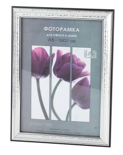Фоторамки для фотографий Interior Office 290 10x15 серебро Virtus 1945