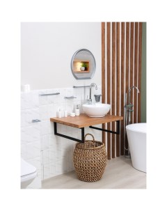 Набор для ванной комнаты Verona цвет металлик Беросси