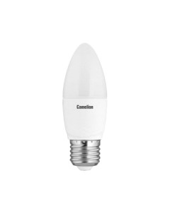 Светодиодная лампа BasicPower LED8 C35 845 E27 12390 Белый Camelion