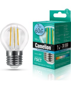 Лампа LED7 G45 FL 845 E27 Camelion