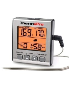 Кухонный цифровой термометр с щупом TP16S Thermopro
