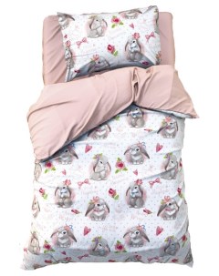 Комплект постельного белья Любимая доченька Розовый Этель