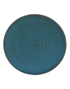 Тарелка Alumina Nostalgia Lazur синяя 28 см Porcelana bogucice