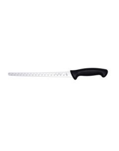 Нож кухонный слайсер с насечками 28 см черный 8321T73 Atlantic chef