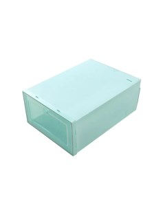 Коробка для хранения обуви ShoeboxSm2 30х21х12 голубой 5 шт Omg