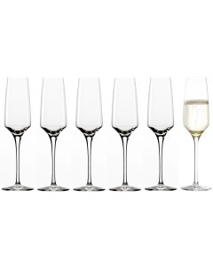 Набор из 6 фужеров для шампанского 188мл Experience Flute Champagne 2200007 6 Stolzle