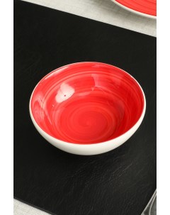 Салатник 14 см красный керамика 7269620 Coincasa