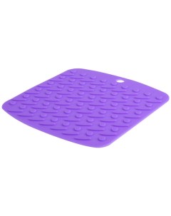 Коврик силиконовый термостойкий для горячей посуды фиолетовый WH90414 Eliza home