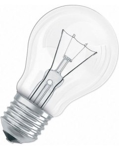Лампа накаливания E27 75 Вт груша теплый свет Osram