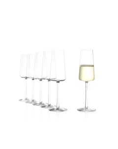 Набор из 6 фужеров для шампанского 238мл Power Flute Champagne 1590029 6 Stolzle