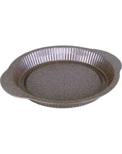 Форма для выпечки рифленый круг с мраморным покрытием d 30 2 см MC 7231 Haus Mercury