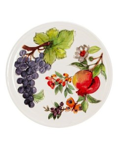 Тарелка для вторых блюд Tutti Frutti 29 см белая Home and style