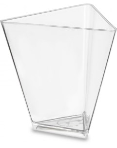 Чашка одноразовая Треугольник 70 мл 6 7 см цвет прозрачный 25 шт Nobrand