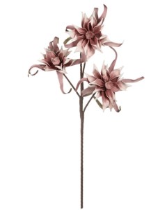 Искусственный цветок Георгина розовый 95 см Вещицы