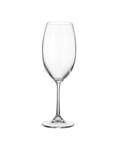 Набор бокалов для белого вина Milvus 400 мл 6 шт Crystalite bohemia