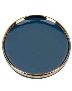 Тарелка Royal line Midnight Blue 25 5х25 5х3 см синий 1730159 Nouvelle
