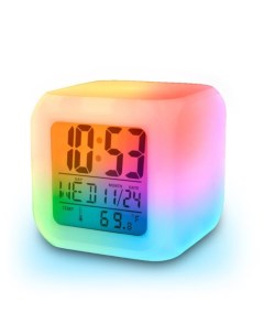 Часы будильник электронные COLOR CHANGE М1 Xpx