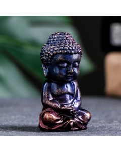 Фигура Будда синий космос 7см Хорошие сувениры