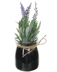 Искусственный цветок Лаванда фиолетовый 5 5 х 17 см Dpi