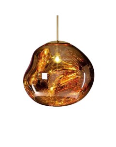 Светильник подвесной Melt Gold 38 см Nobrand