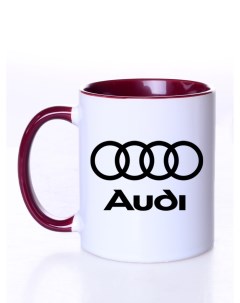 Кружка Марка автомобиля Ауди Audi 330 мл CU AUAD1 VI S Сувенирshop