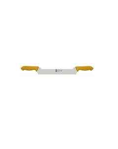 Нож для сыра 300 580 мм с двумя ручками желтый PRACTICA 1 шт Icel