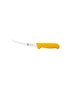 Нож обвалочный 150 285 мм изогнутый гибкое лезвие желтый Poly 1 шт Icel
