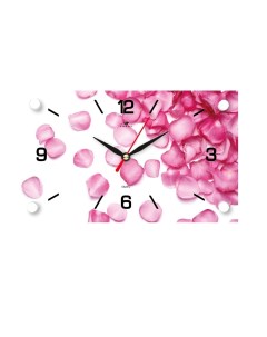 Часы Лепестки роз Рубин