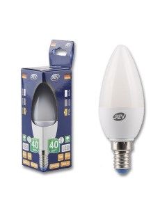 Лампочка светодиодная LED свеча Е14 5W 2700K теплый свет Rev