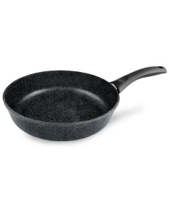 Сковорода универсальная 24 см черный Нева-металл