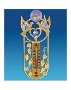 Термометр Голуби 16 5 см голубой Crystal temptations