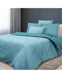Комплект постельного белья Калипсо 2 полутораспальный премиум Домашняя мода
